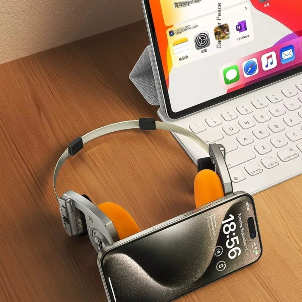 Purilite Select™ Retro Foldable Bluetooth 5.3 Wireless Headphones - PuriLite