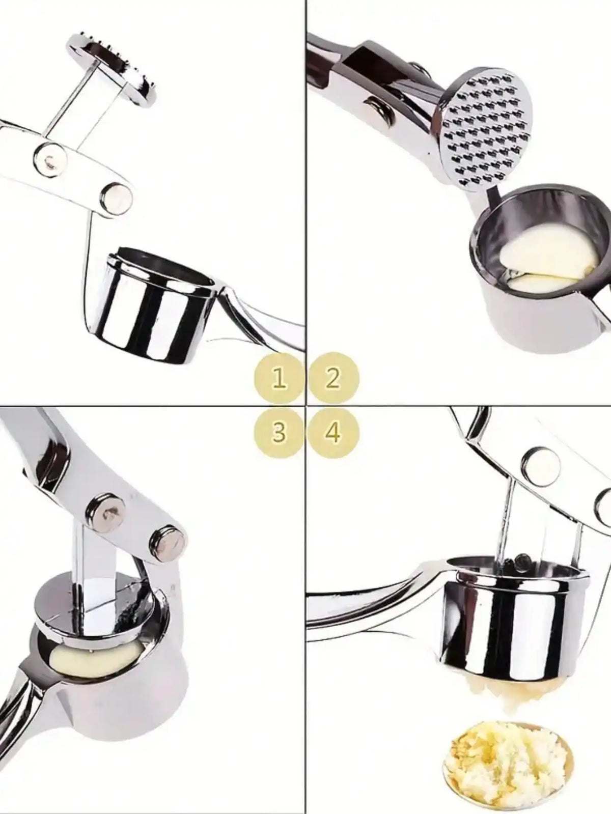 Purilite Select Garlic Press & Crusher - PuriLite