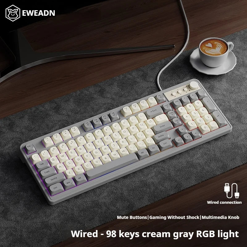 Purilite Select G98 98-Key Wired Membrane Keyboard - PuriLite
