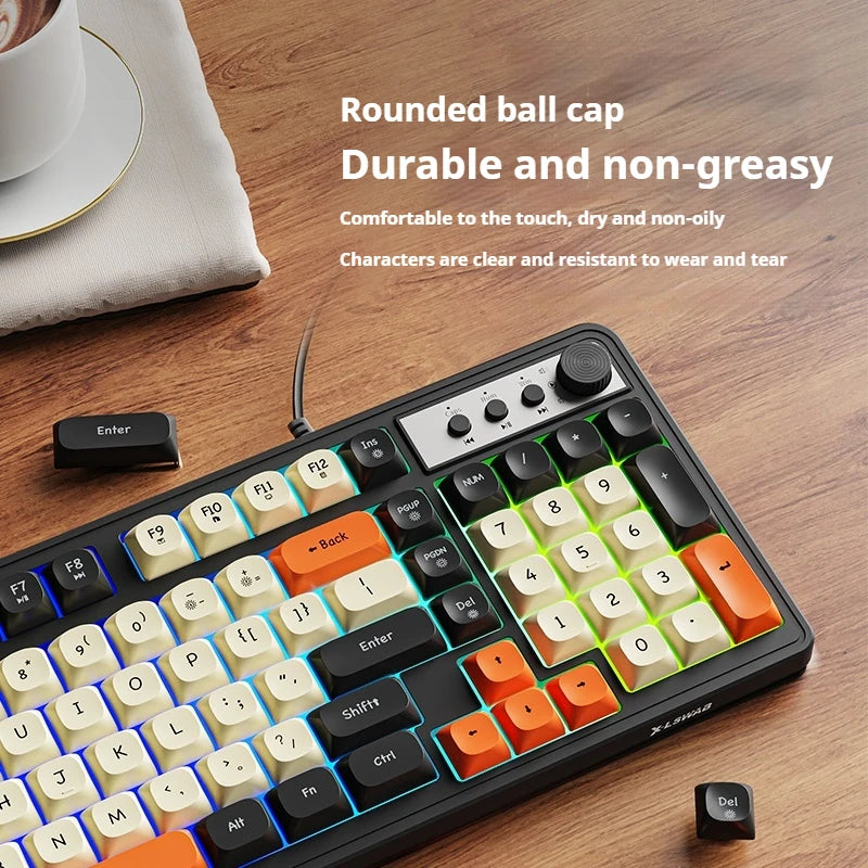 Purilite Select G98 98-Key Wired Membrane Keyboard - PuriLite