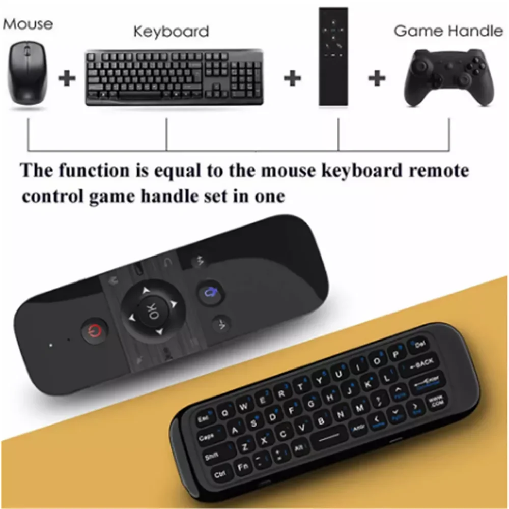 Purilite Select Mini Wireless Air Mouse Keyboard - PuriLite