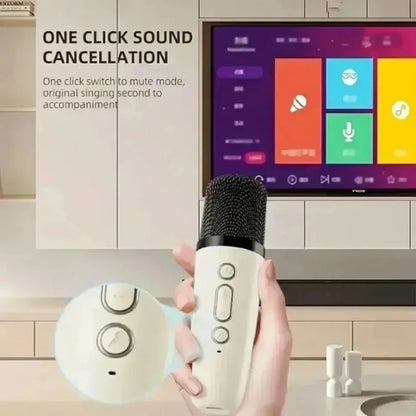 Purilite Select | Portable Bluetooth 5.3 Karaoke Speaker PA System | 2 Wireless Microphones | Home Family Singing | Kids Gifts - PuriLite