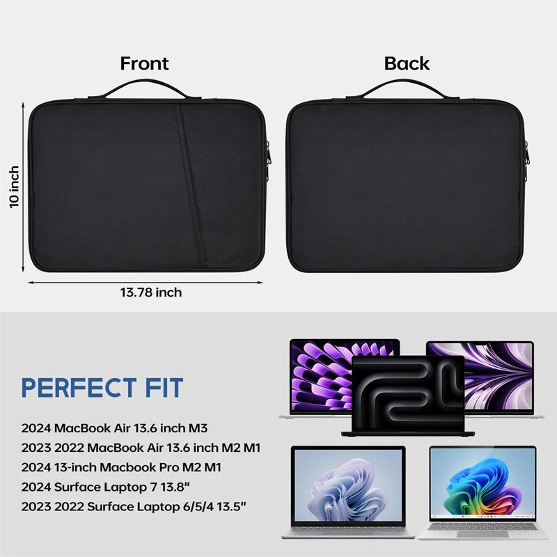 Purilite Select Waterproof &amp; Shockproof Laptop Sleeve with Handle - PuriLite