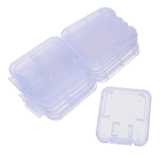 PURILITE SELECT CLEAR PLASTIC MEMORY CARD CASES – PACK OF 10 - PuriLite
