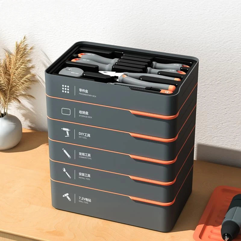 🔧 Purilite Select™ 108-Piece Household Hand Tool Set - PuriLite