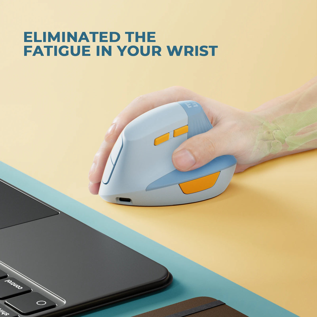 🖱️ Purilite Select Vertical Wireless Mouse - PuriLite