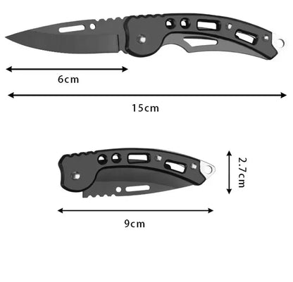 Purilite Select Stainless Steel Keychain Folding Knife - PuriLite