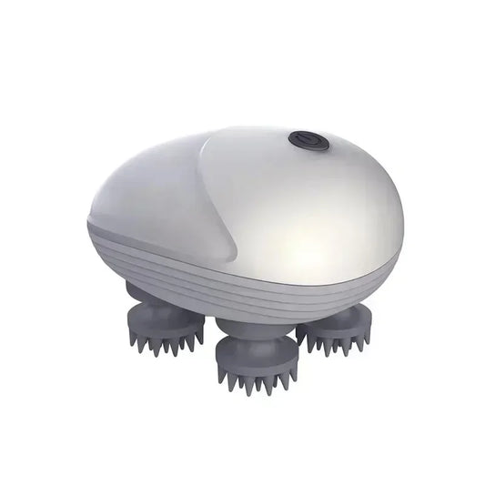 Electric Head Massager Body Shoulder Leg Arm Neck Deep Tissue Head Scalp Massage Kneading Vibrating Device for Cat Pet Massage - PuriLite