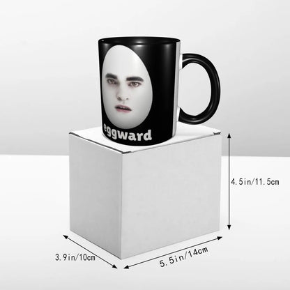 Purilite Select™ “Twilight Eggward” Meme Mug – 350ml Ceramic Cup - PuriLite