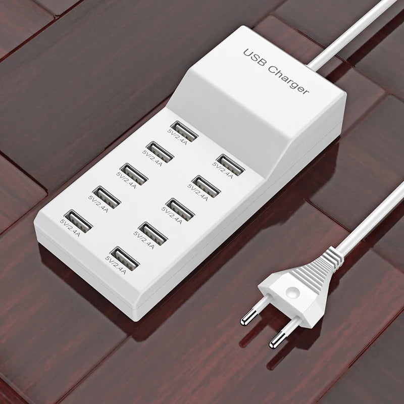 Purilite Select 10-Port USB Charging Station - PuriLite