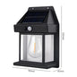Solar Outdoor Waterproof LED Wall Light Powerful Solar Energy Lamp with Light Sensor for Garden Yard Fence House Decoration - PuriLite