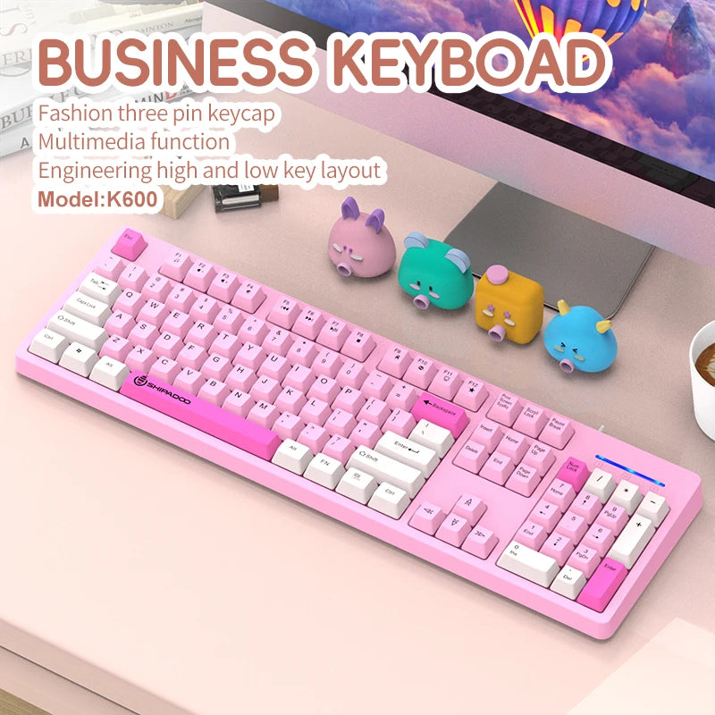 Purilite Select 104-Key Wired Gaming Keyboard – Ergonomic, Splash - PuriLite