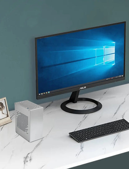 Purilite Select A07 Ultra-Compact Aluminum Mini ITX PC Case with PCIe 3.0 Riser - PuriLite