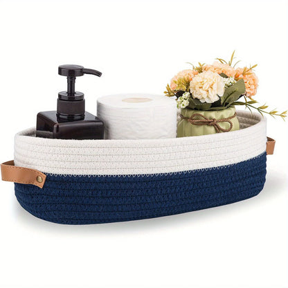 Purilite Select Oval Woven Bathroom Storage Basket - PuriLite