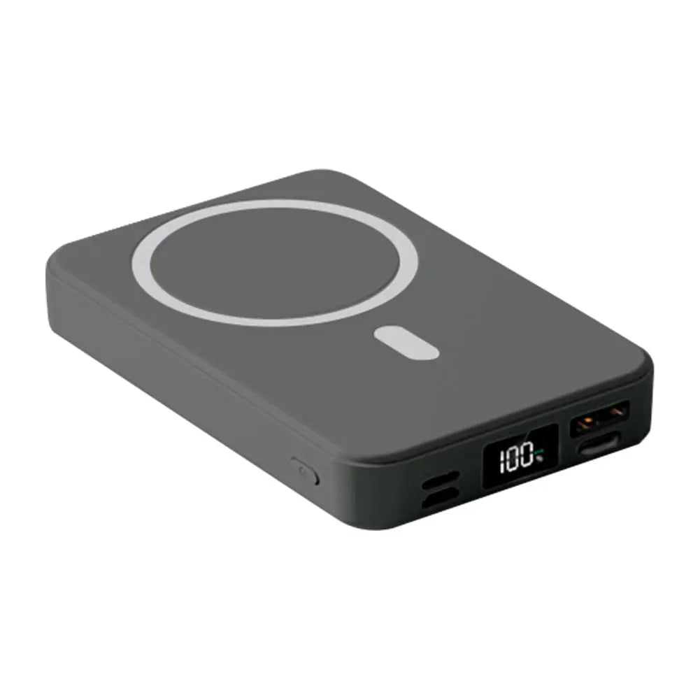 for MagSafe Magnetic Wireless Charger 10000mAh Powerbank with Folding Stand Fast Charging Mobile Power Bank for iPhone Android - PuriLite