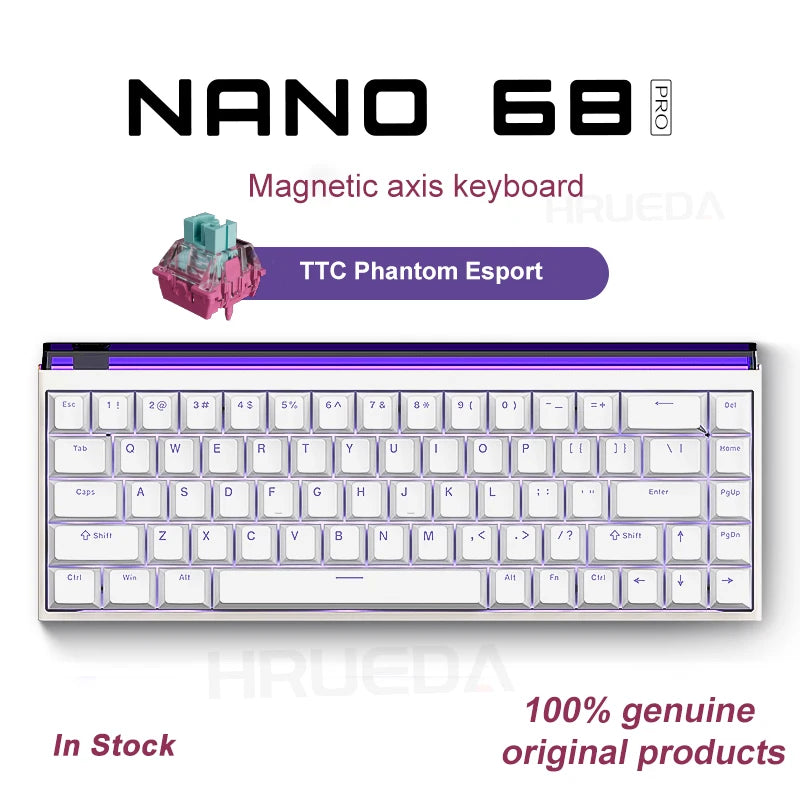 Purilite Select 68/68 Pro Magnetic Axis Gaming Keyboard - PuriLite