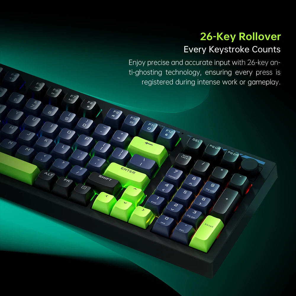 Purilite Select 98-Key Silent Membrane Keyboard - PuriLite