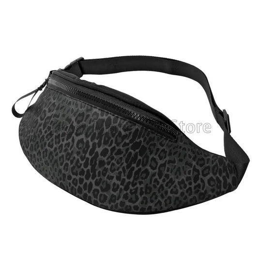 Purilite Select Black Leopard Print Fanny Pack - PuriLite