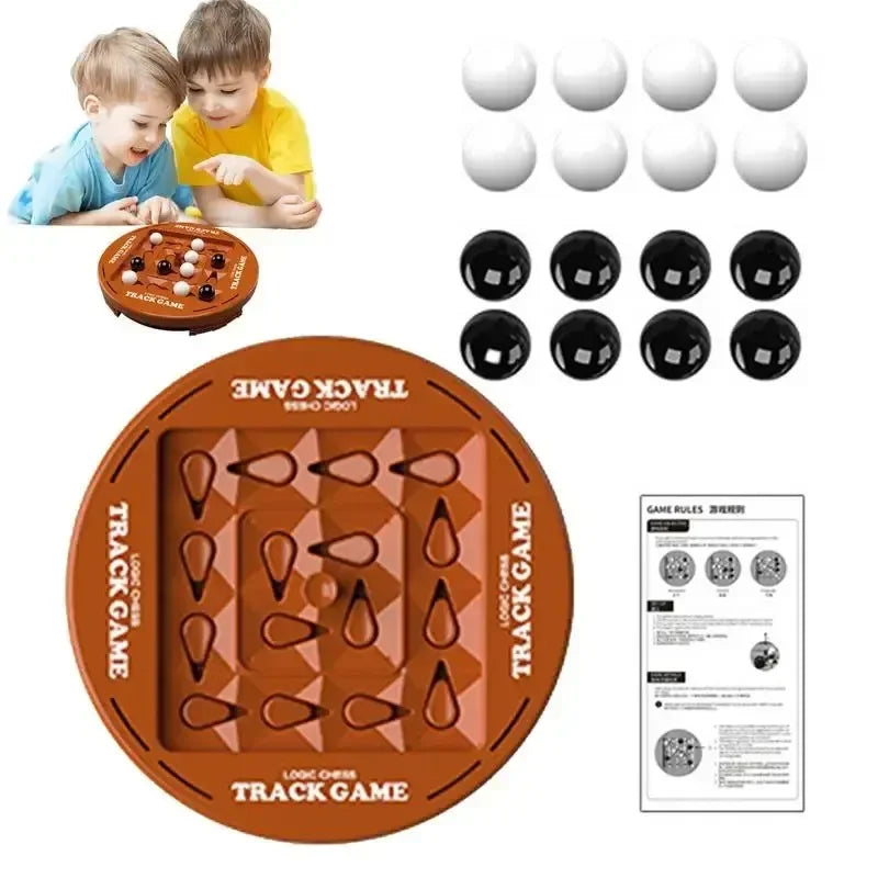 Purilite Select Orbital Chess Board Game Fun Tabletop Strategy Game for Kids Adults Family Party Logic Track Game - PuriLite