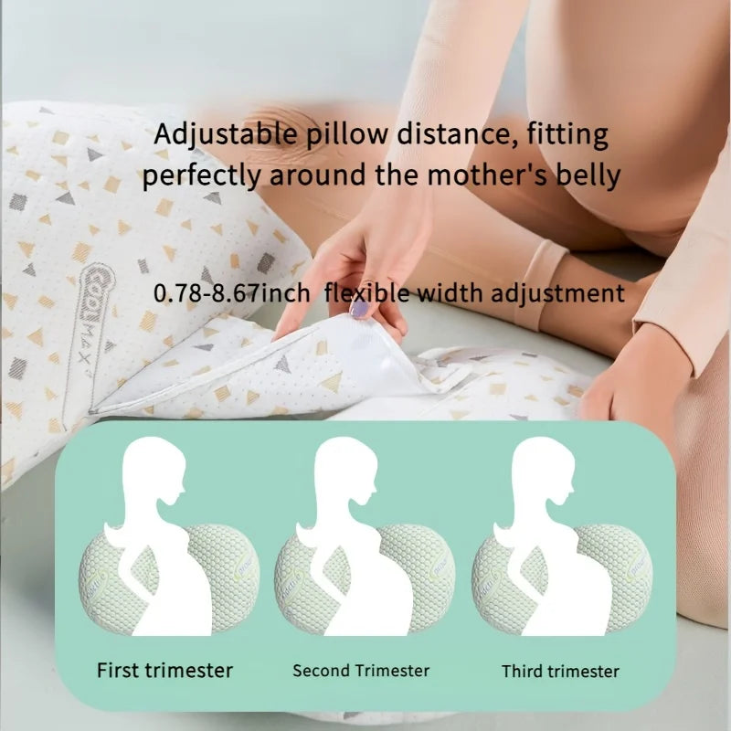 Purilite Select Adjustable U-Shaped Pregnancy Pillow - PuriLite