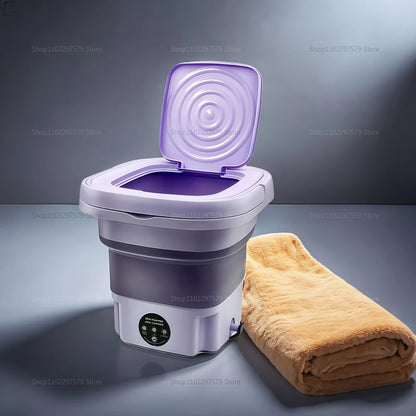 Purilite Select 8L Portable Foldable Mini Washing Machine with Spin Dryer - PuriLite
