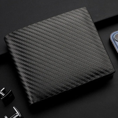 Purilite Select Carbon Fiber Short Wallet for Men - PuriLite