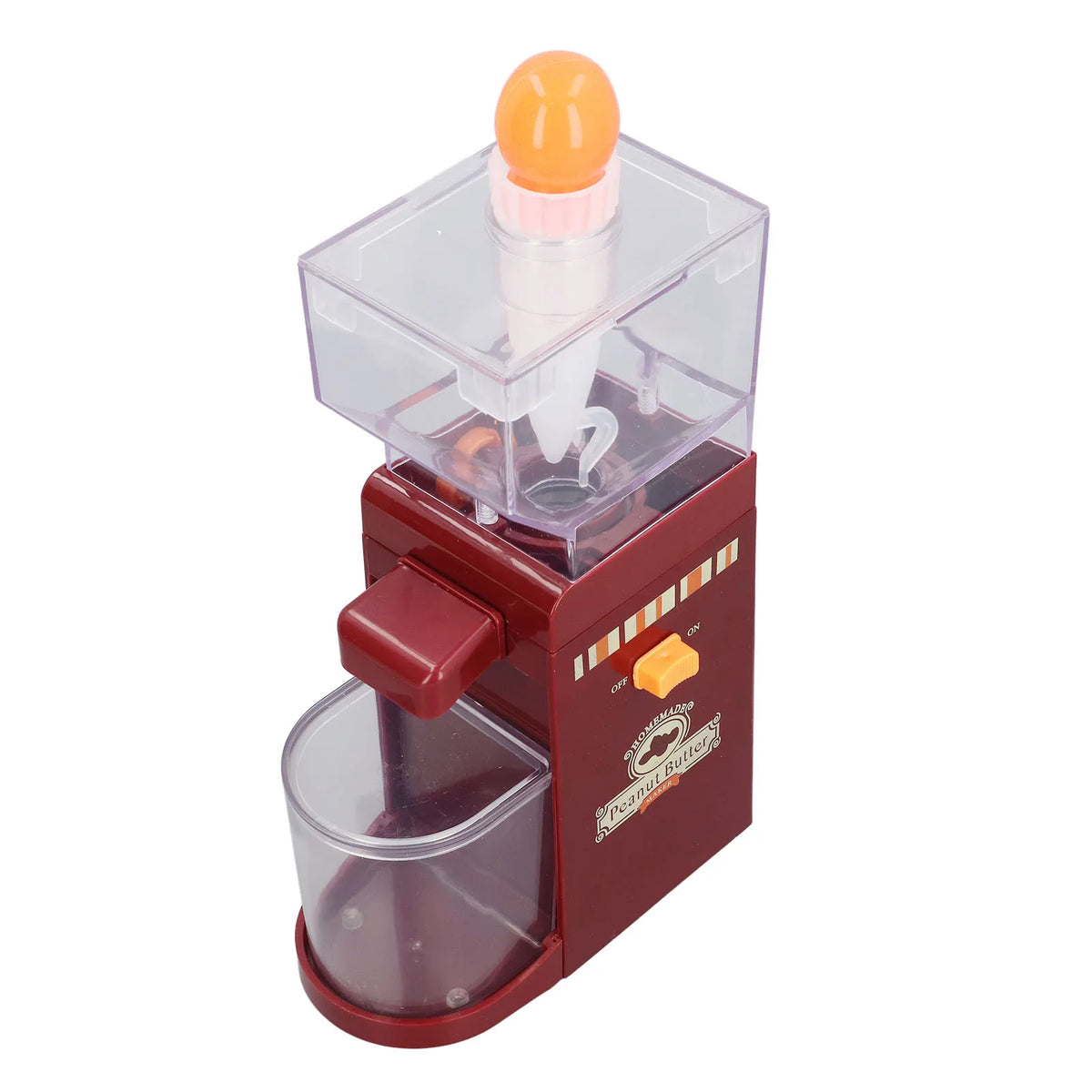 Machine Anti Slip Base Funnel Shaped Bin Safe and Healthy Sesame Sauce Mill Detachable Grinding Disk for Almonds - PuriLite