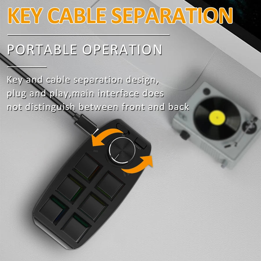 Purilite Select 6-Key RGB Mechanical Macropad - PuriLite