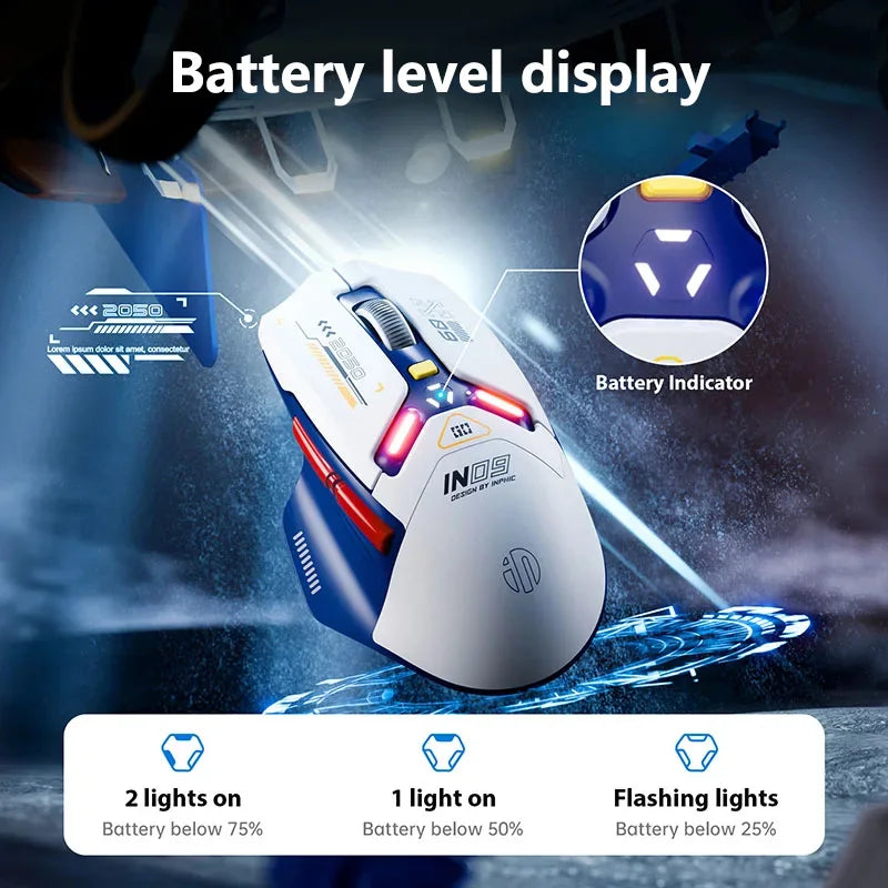 🎮 Purilite Select – IN9 Wireless Gaming Mouse - PuriLite