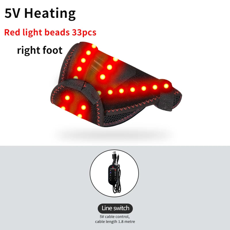 Purilite Select FlexHeat™ Electric Ankle Massager – 3-Level Heating & Vibration Therapy for Pain Relief and Joint Recovery - PuriLite