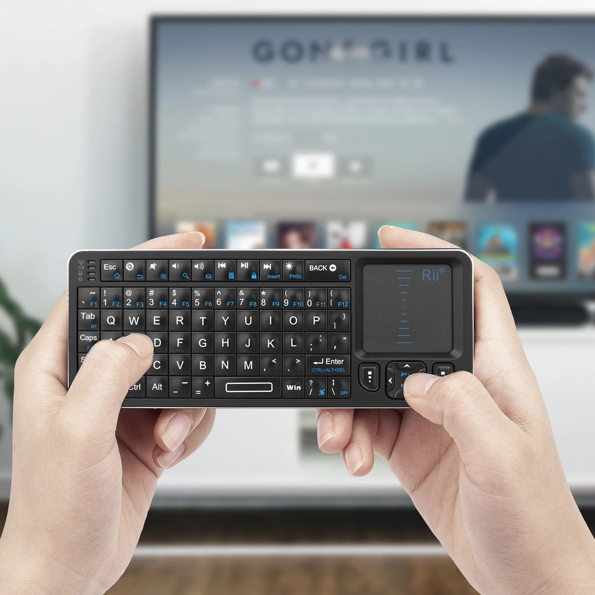 Purilite Select Wireless Mini Keyboard with Touchpad & IR Remote Function - PuriLite