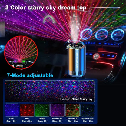 Purilite Select Smart Car Air Freshener & Starry Light Diffuser - PuriLite