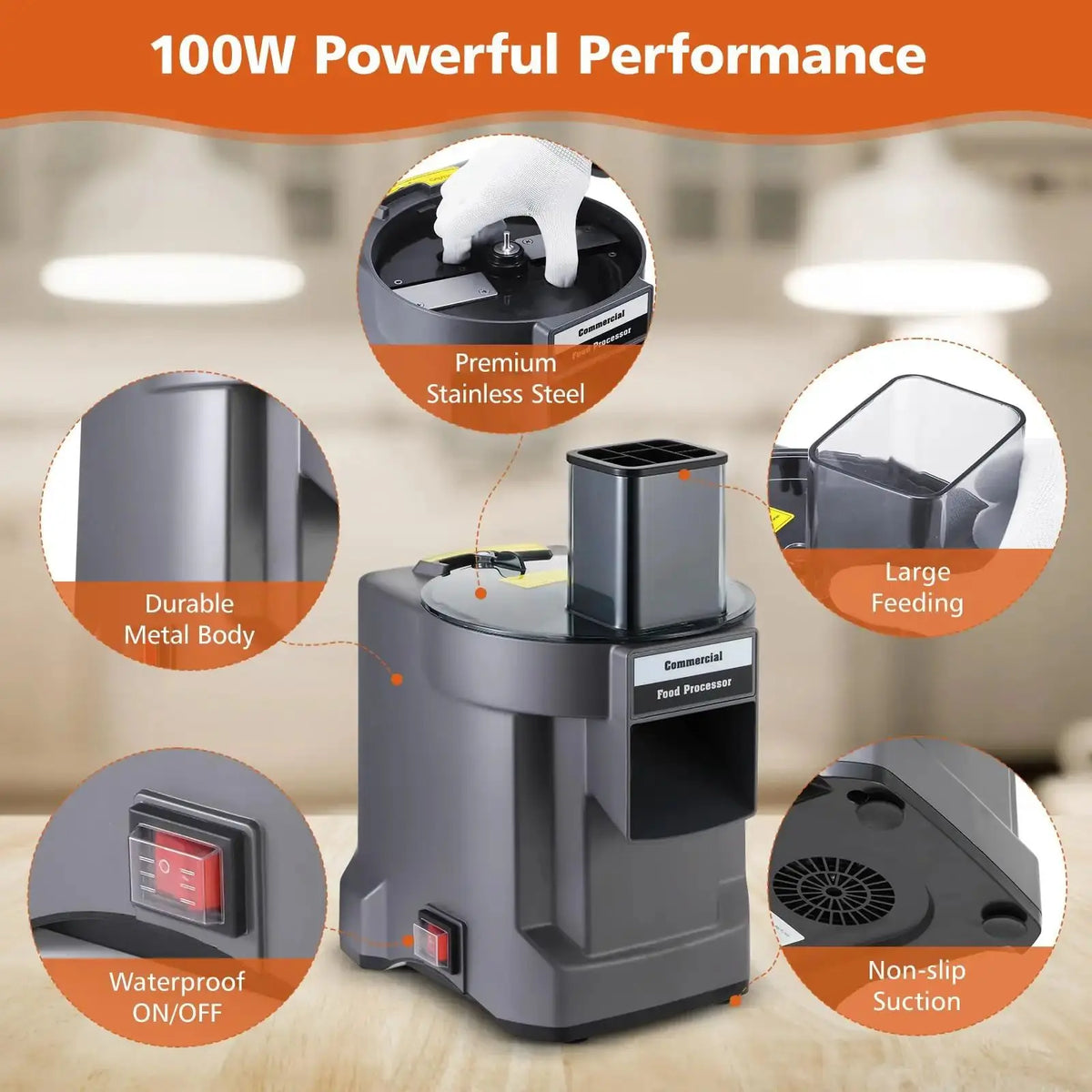 Purilite Select – 3-in-1 Commercial Automatic Vegetable Cutter Machine - PuriLite