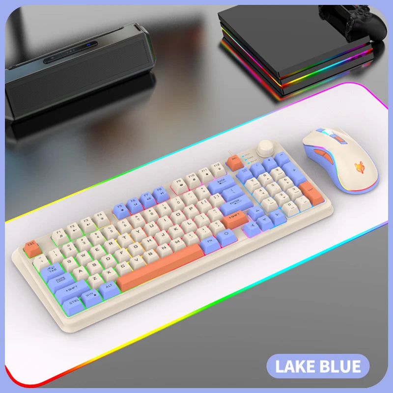 Purilite Select K820 USB Wired Keyboard & Mouse Combo - PuriLite