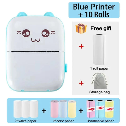 Purilite Select Mini Thermal Printer | 58mm Portable Bluetooth Pocket Printer | Wireless Label, Photo & Tag Printing - PuriLite