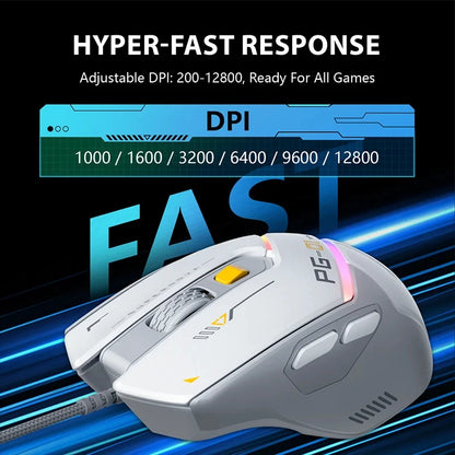 Purilite Select PG1 RGB Wired Gaming Mouse - PuriLite