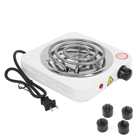 Purilite Select 1000W Stainless Steel Portable Electric Stove – Single Tube Heating Plate for Home & Travel Use - PuriLite