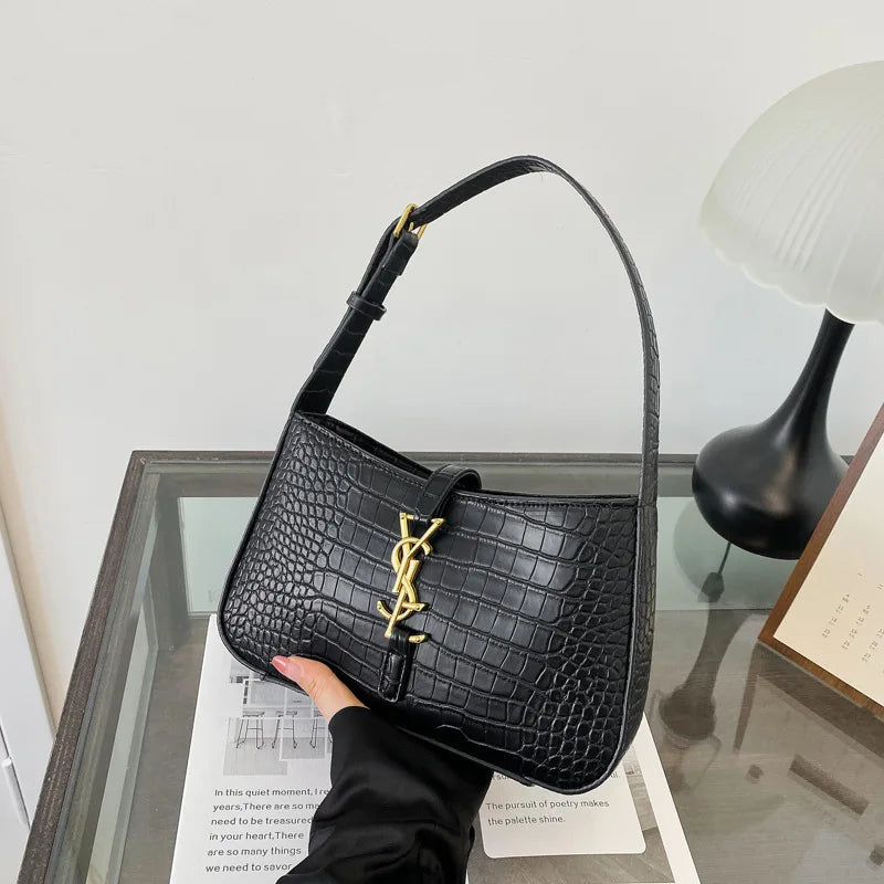 Purilite Select Fashion Stone Pattern PU Handbag - PuriLite