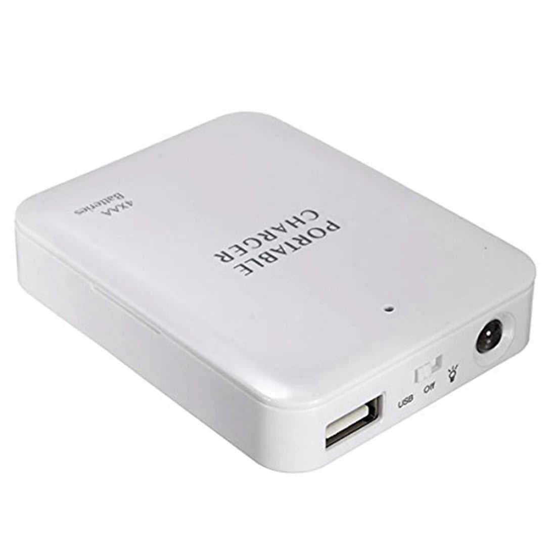 Purilite Select Portable Emergency USB Charger – 4×AA Battery Power Bank & Torch Function - PuriLite