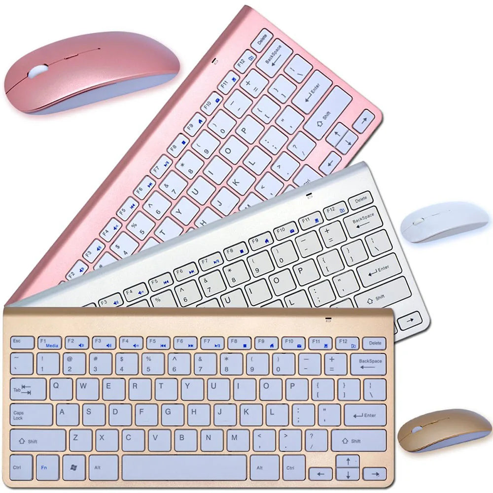 Purilite Select 2.4GHz Ultra-Thin Wireless Keyboard & Mouse Combo - PuriLite