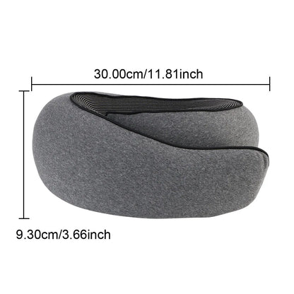Portable U-shaped Pillow Memory Foam Snail Pillow Soft Noon Break Sleep Pillows Travel Neck Support Travel Neck Pillow - PuriLite