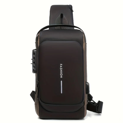 🎒 Purilite Select™ Men's Anti-Theft Chest Bag - PuriLite