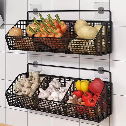 Purilite Select Wall-Mounted Kitchen Storage Basket - PuriLite