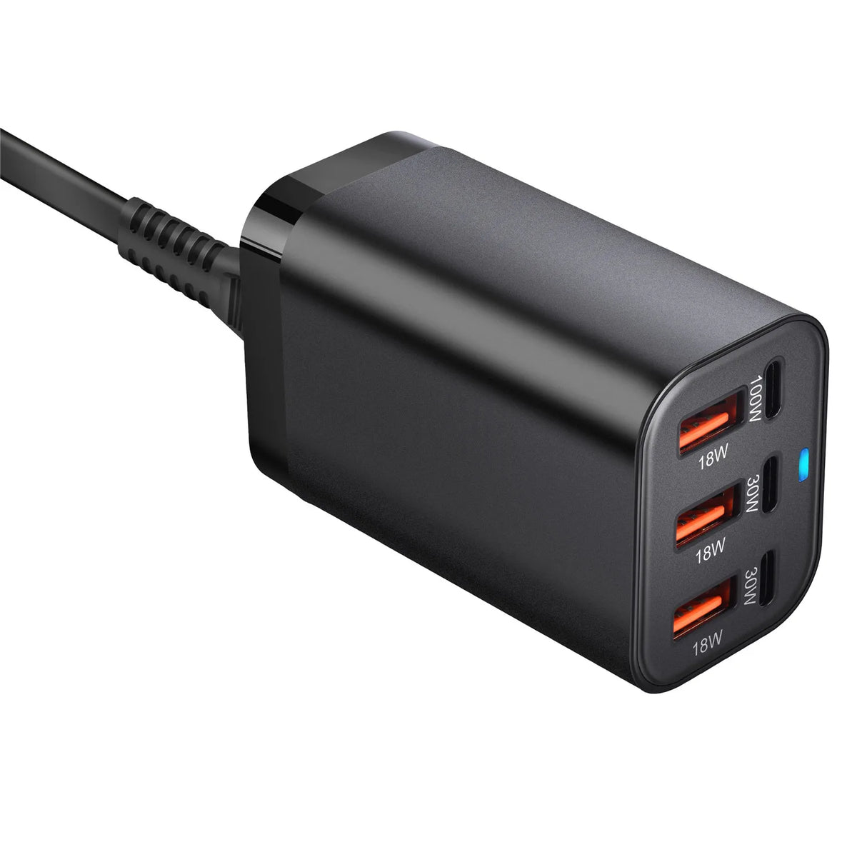 Purilite Select 200W 6-Port GaN USB-C Fast Charger - PuriLite