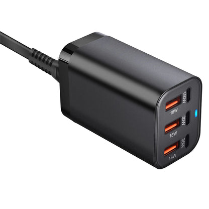 Purilite Select 200W 6-Port GaN USB-C Fast Charger - PuriLite
