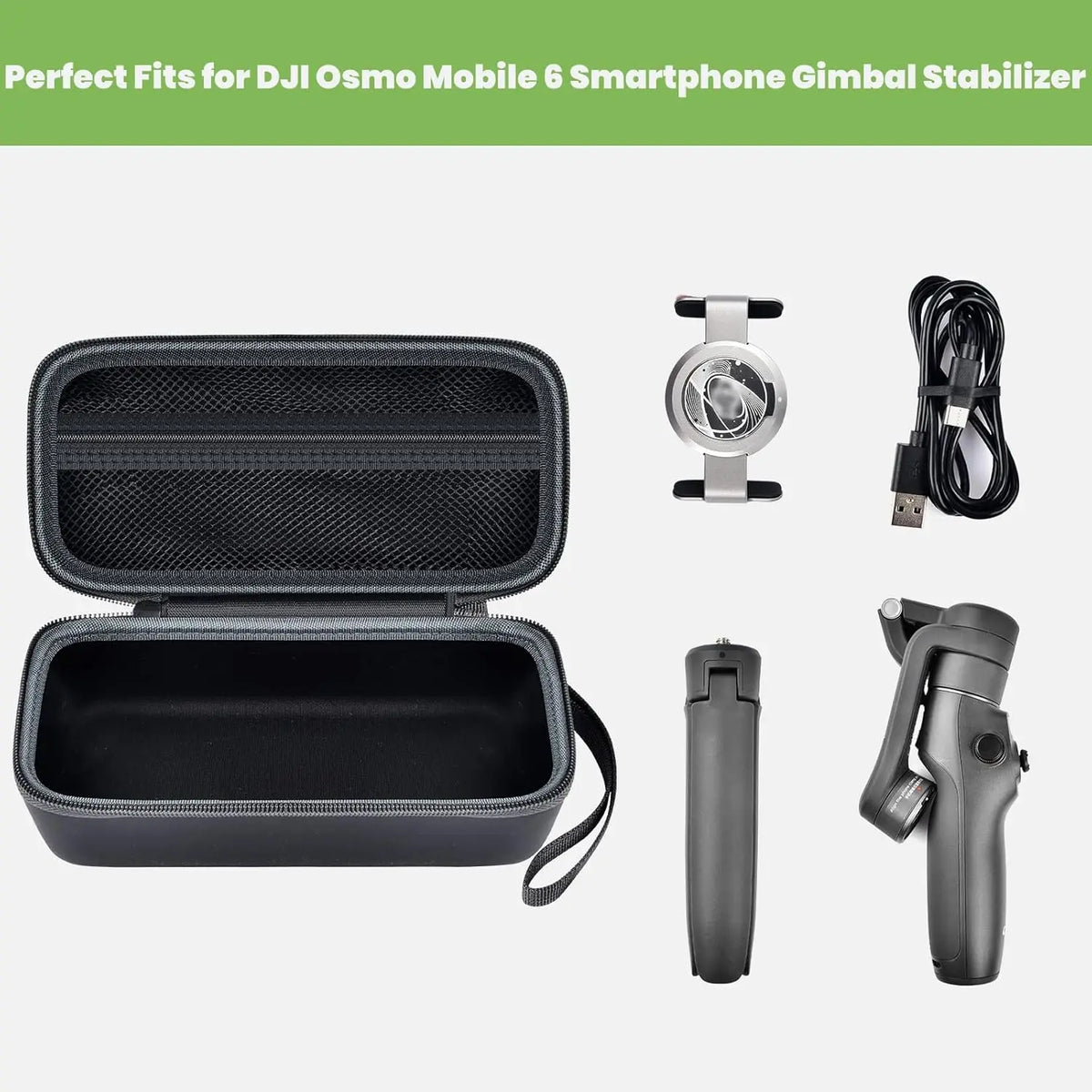 Purilite Select Storage Bag for DJI Osmo Mobile 6/7 Smartphone Stabilizer - PuriLite