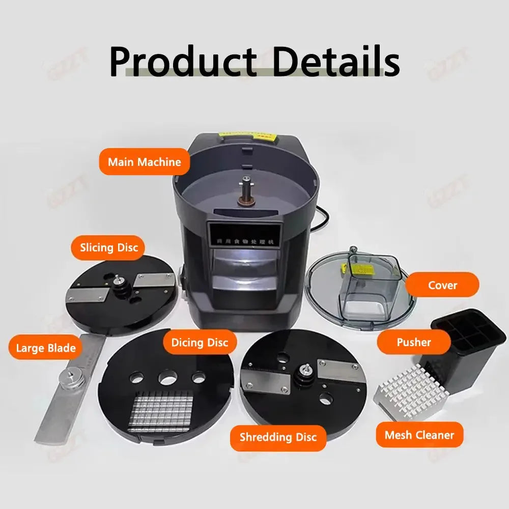 Purilite Select – 3-in-1 Commercial Automatic Vegetable Cutter Machine - PuriLite