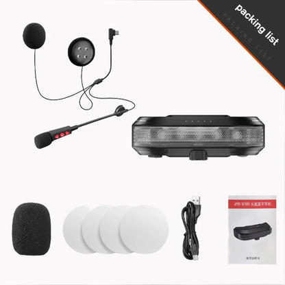 Purilite Select Bluetooth 5.4 Motorcycle Helmet Headset with Tail Light - PuriLite