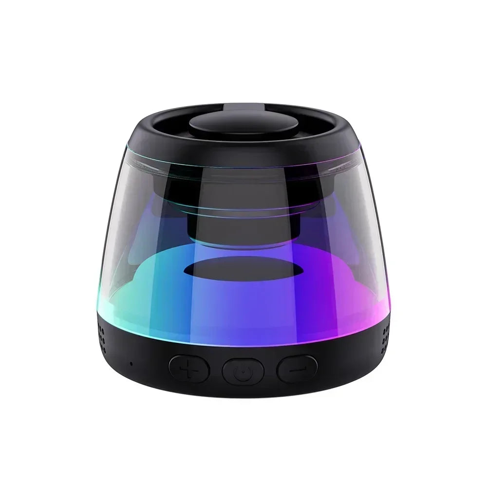 Purilite Select 2024 Mini Pocket Bluetooth Speaker Magnetic RGB Ambient Light TWS Stereo MP3 Player - PuriLite