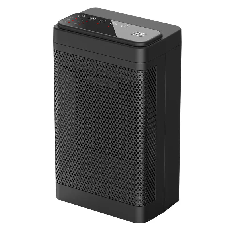 Portable Electric PTC Fan Heater Bathroom Living Room Fixed Constant Temperature Shake Head Remote Control House Warmer Machine - PuriLite